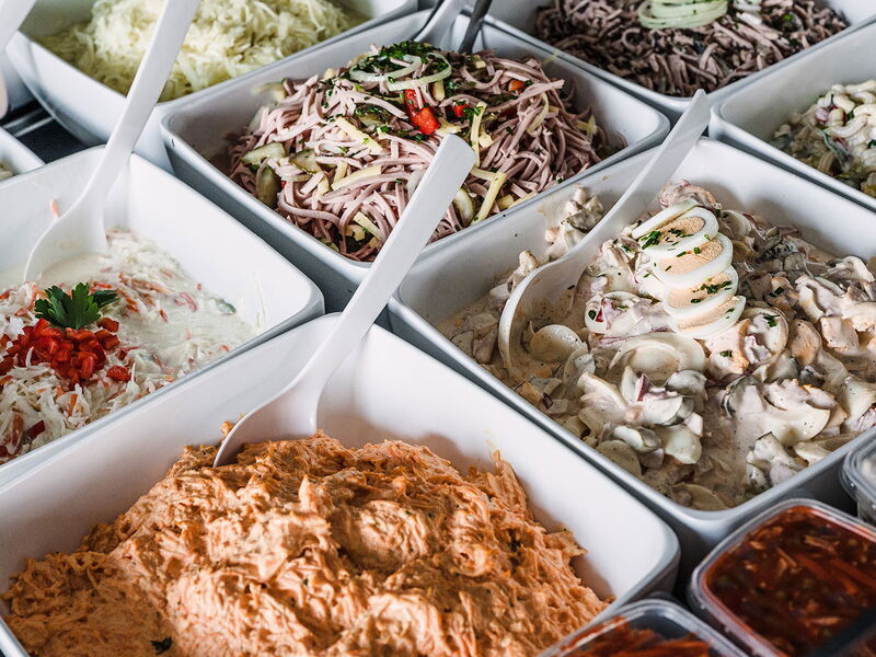 Frische Salate - Metzgerei Hirschle Süßen